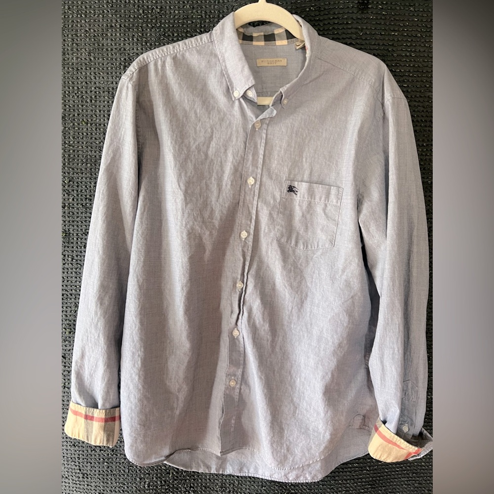 Burberry Brit men’s button up shirt size XL